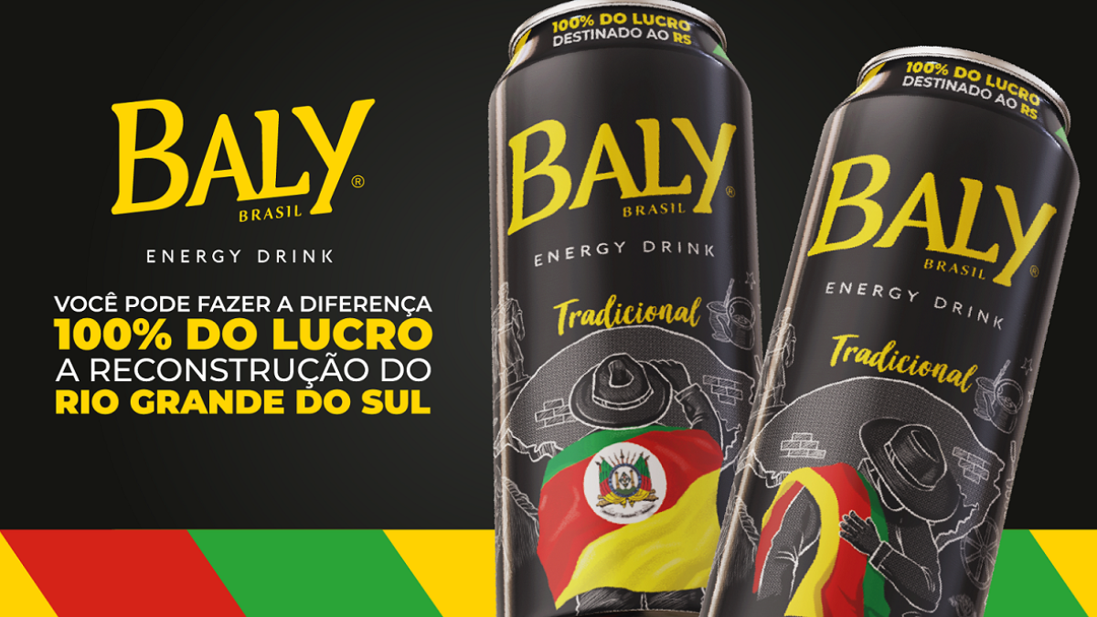 BALY LANA EDIO ESPECIAL DE ENERGTICO COM 100% DO LUCRO DESTINADO  RECONSTRUO DO RS