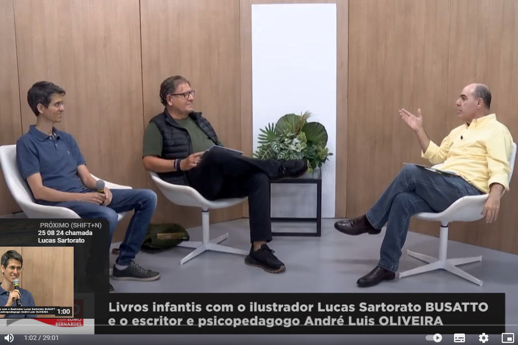 DILOGO COM LUCAS SARTORATO BUSATTO E ANDRE LUIS OLIVEIRA