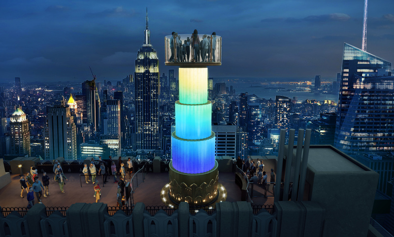 ROCKEFELLER CENTER ANUNCIA INAUGURAO DO SKYLIFT