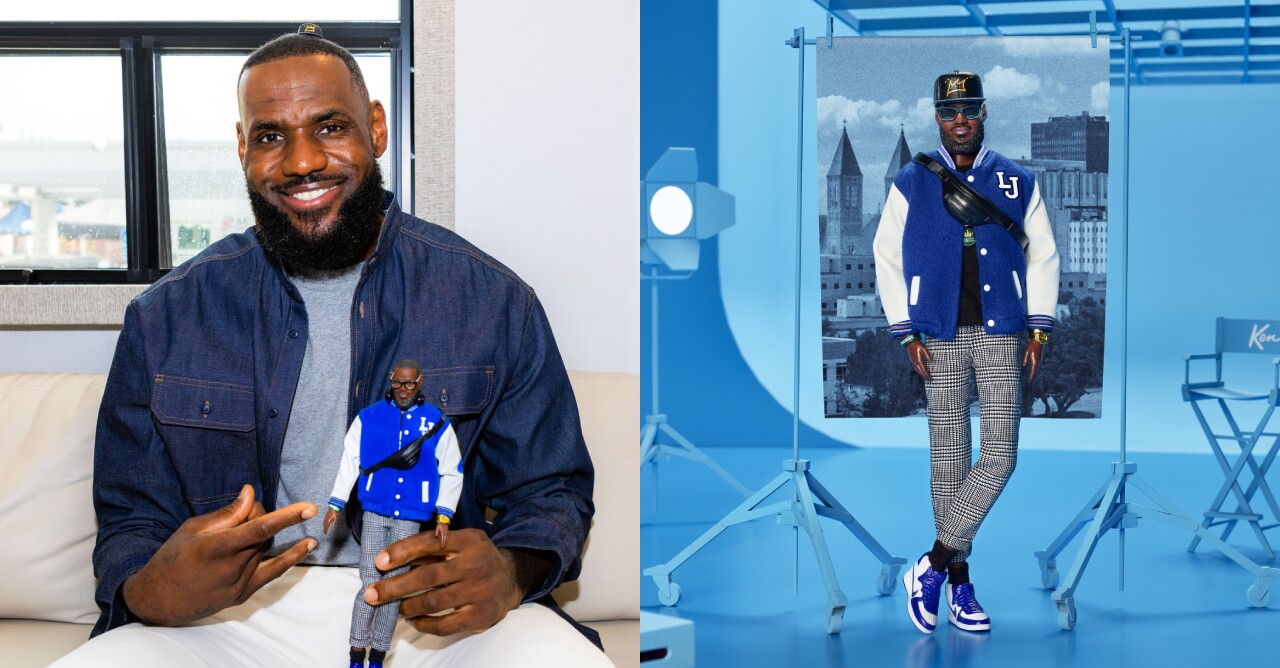 LEBRON JAMES VIRA BONECO KEN