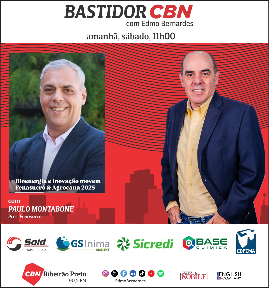 AMANH, BASTIDOR CBN SOBRE A FENASUCRO.