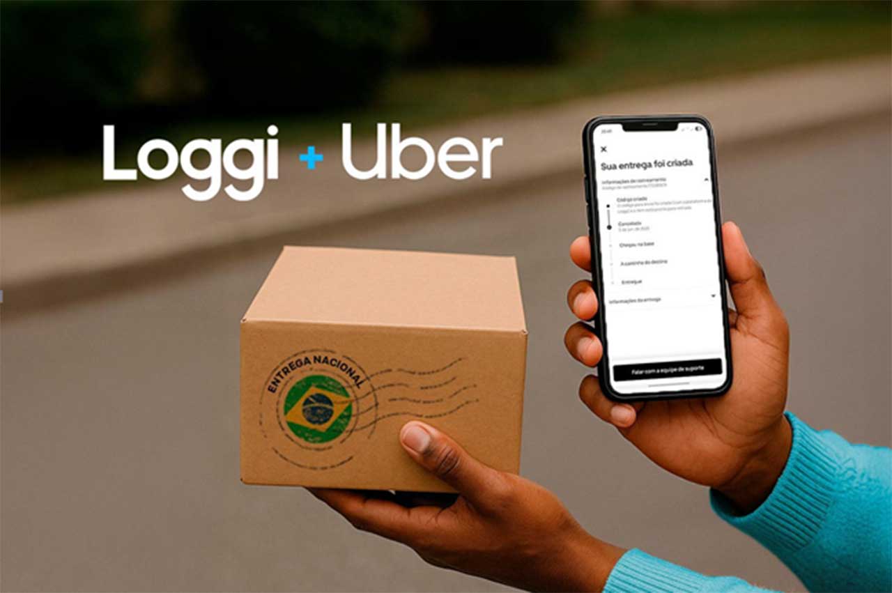 UBER INAUGURA SERVIÇO DE ENTREGAS COM LOGGI EM SÃO PAULO