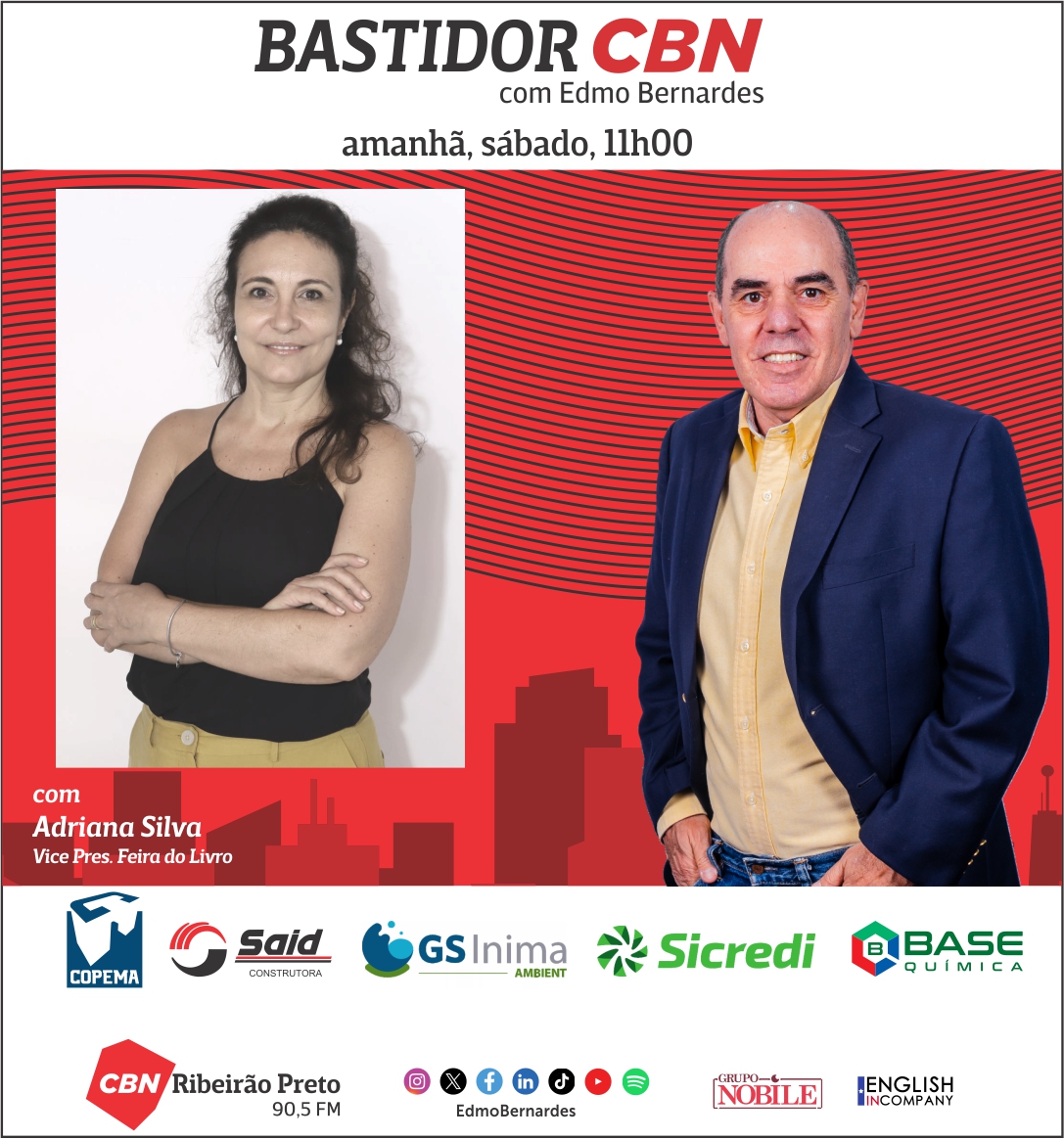 A FEITA DO LIVRO SER O TEMA DO BASTIDOR CBN AMANH AS 11h00