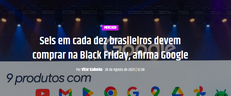 SEIS EM CADA DEZ BRASILEIROS DEVEM COMPRAR NA BLACK FRIDAY