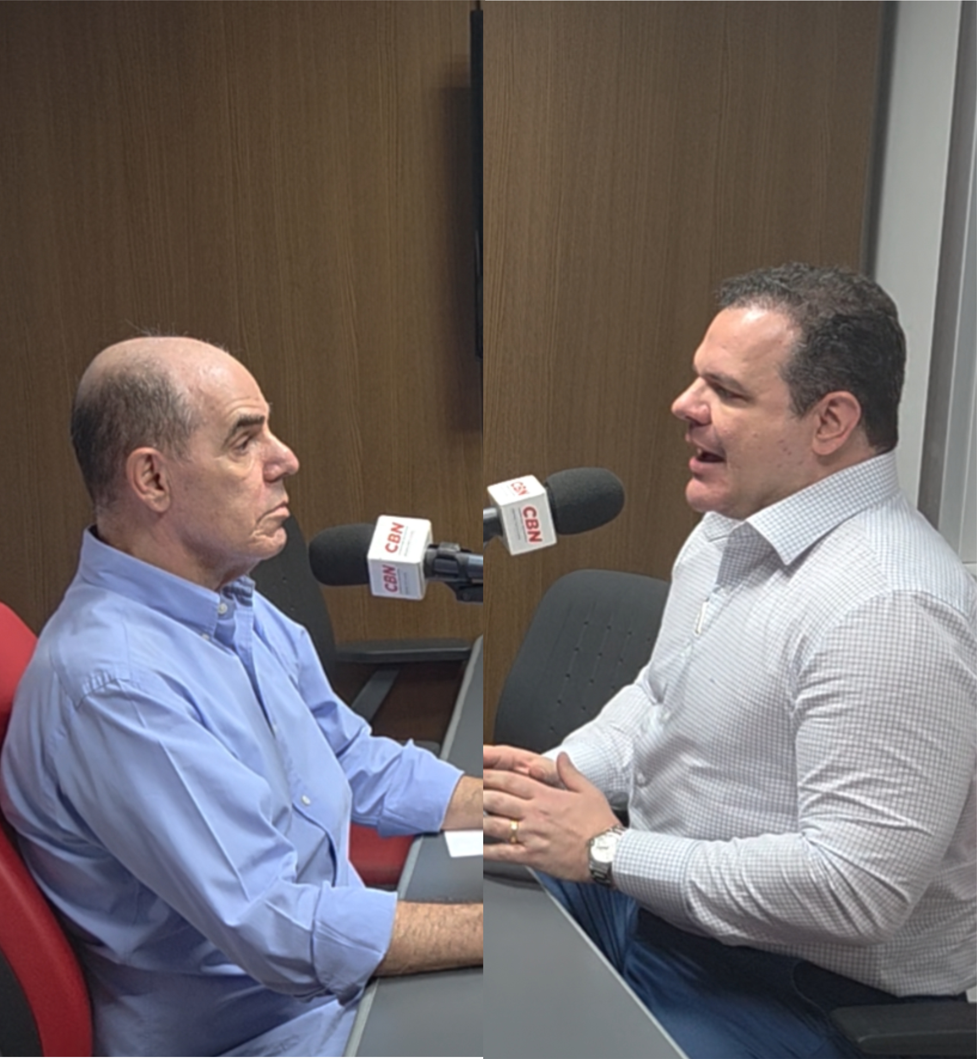 BASTIDOR CBN ENTREVISTA DR. TIAGO BOVO