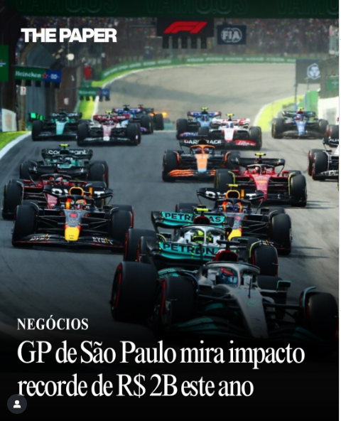 O TURISMO MILIONRIO DA F1. OU MELHOR, BILIONRIO