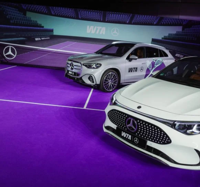 MERCEDES-BENZ ENTRA DE VEZ NO JOGO DO T�NIS FEMININO