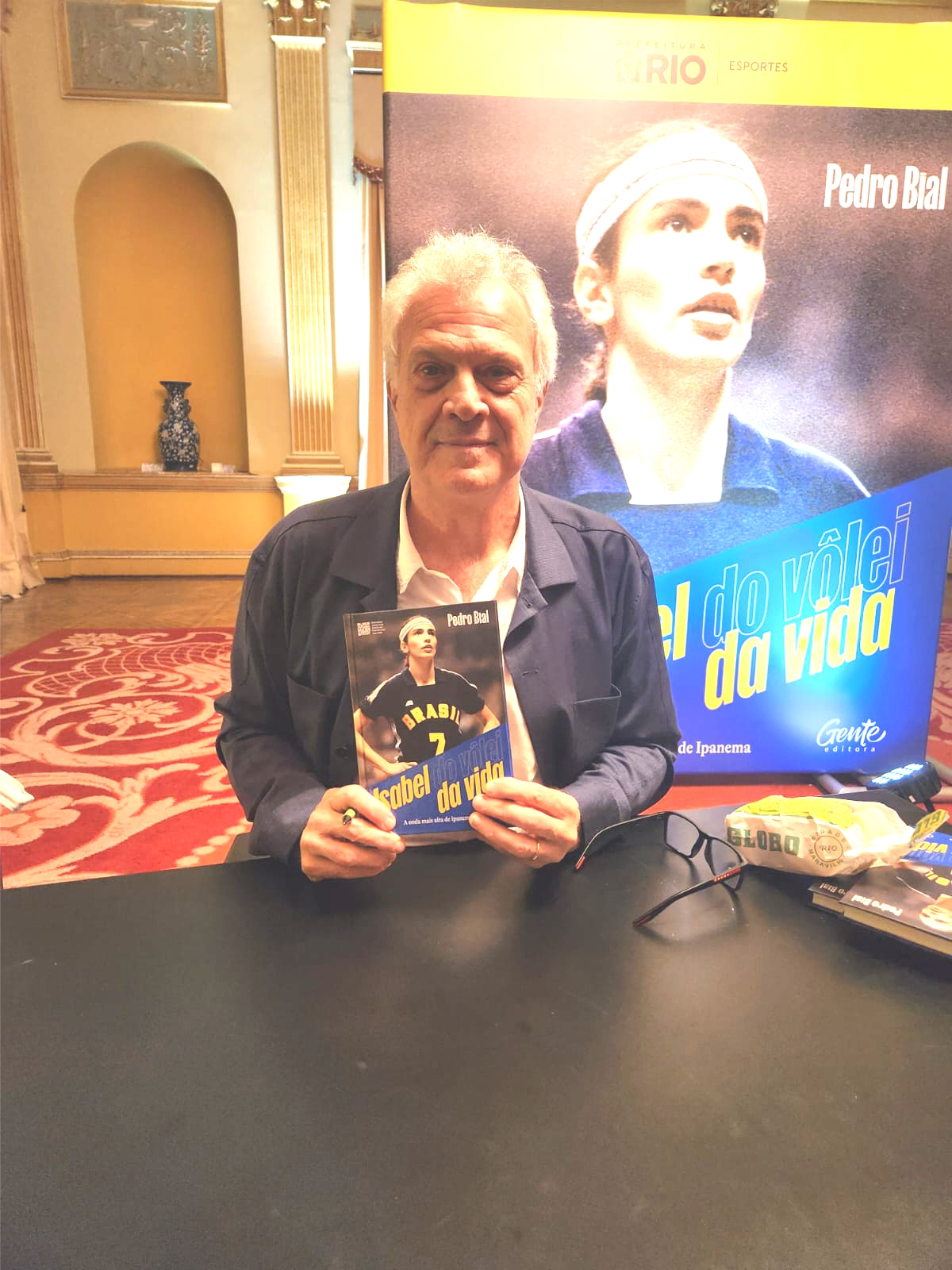 PEDRO BIAL NO BASTIDOR CBN DO PR�XIMO S�BADO