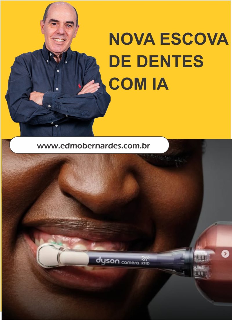 A ESCOVA QUE TAMB�M FAZ O PAPEL DO FIO DENTAL