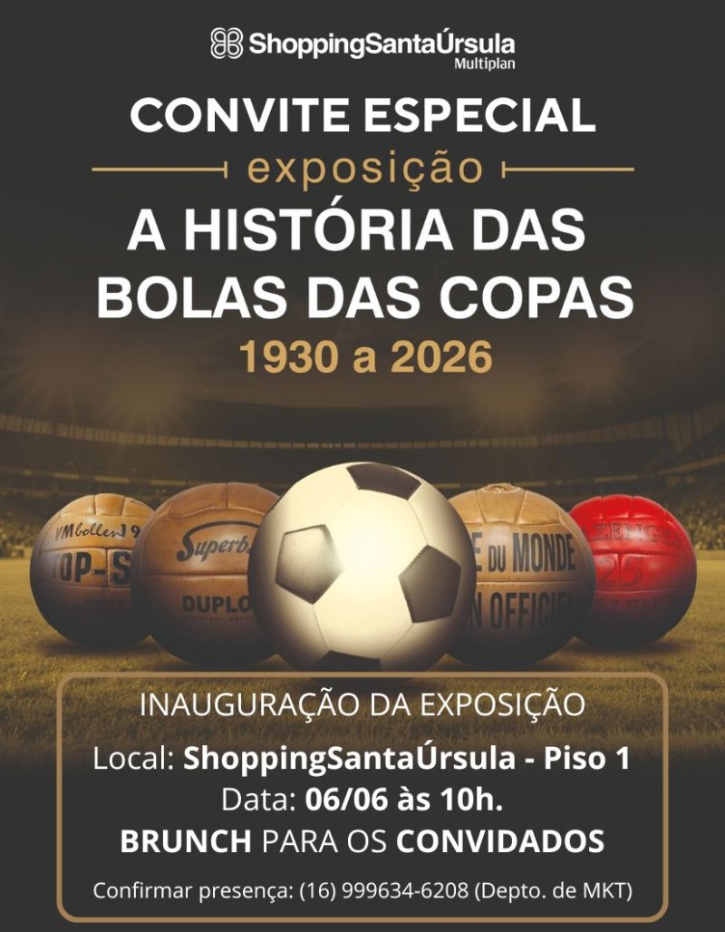 A HIST�RIA DAS BOLAS DE TODAS AS COPAS DO MUNDO DE FUTEBOL
