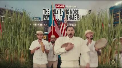 BAD BUNNY BATE RECORDE DE AUDI�NCIA COM SHOW LATINO NO INTERVALO DO SUPER BOWL