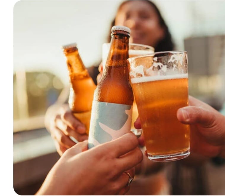 Consumo de cerveja no Brasil est� despencando. As que cont�m �lcool.