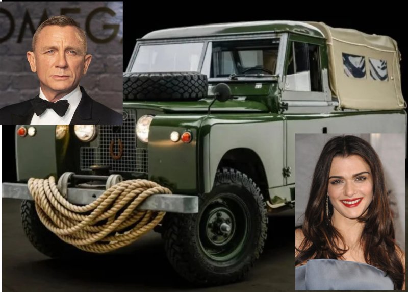 LAND ROVER DE DANIEL CRAIG VAI A LEIL�O COM UM DETALHE QUE NEM JAMES BOND PREVIU