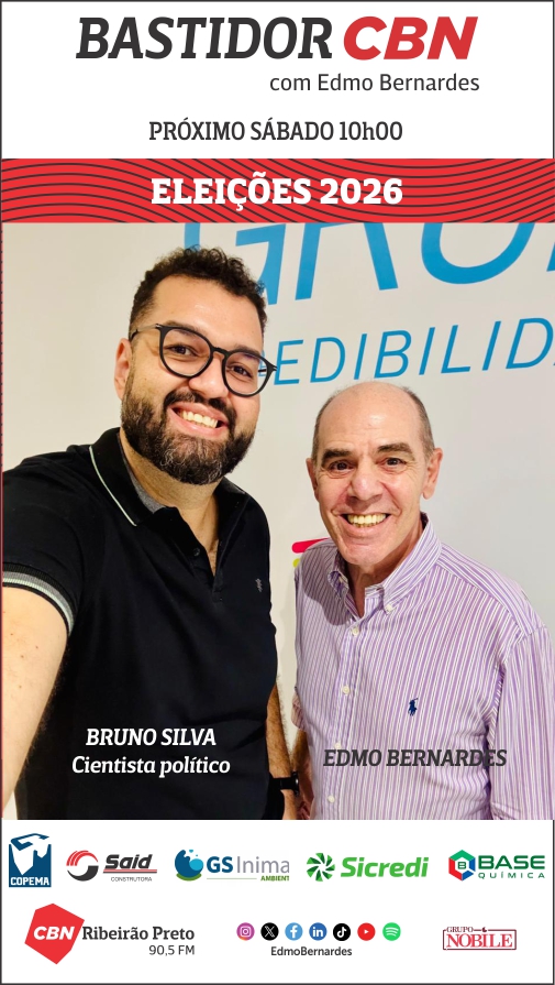 NO BASTIDOR CBN DO PR�XIMO S�BADO...