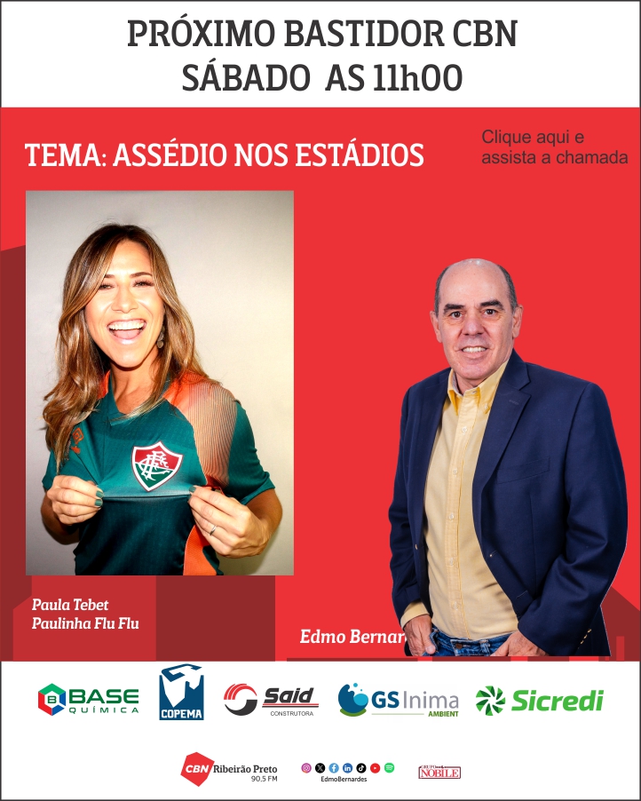 O BASTIDOR CBN DESTA SEMANA VAI FALAR DO ASS�DIO �S MULHERES NOS EST�DIOS