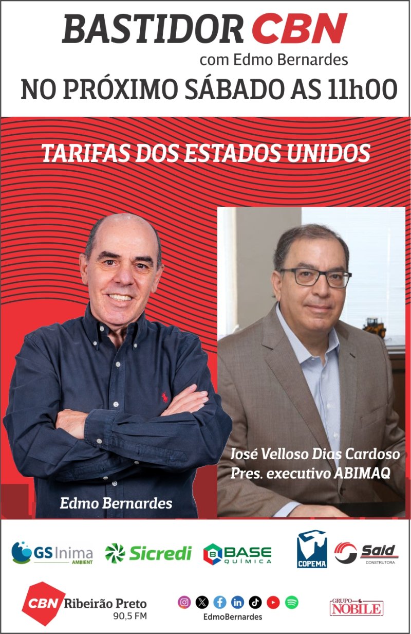 O TARIFA�O AMERICANO SER� O TEMA DO BASTIDOR CBN DE S�BADO