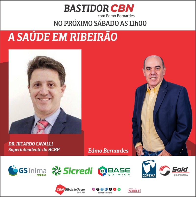 VEJA O QUE VAI ROLAR NO BASTIDOR CBN�S 11h00 DA MANH� NO PR�XIMO S�BADO.